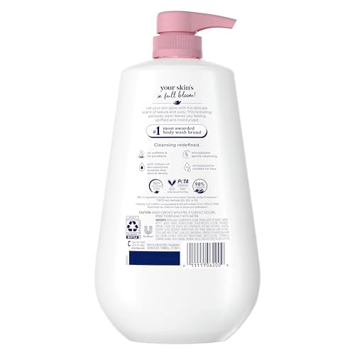 Dove 30.6 Fl Oz (Pack of 3) / Blanco / 3 Body Washes