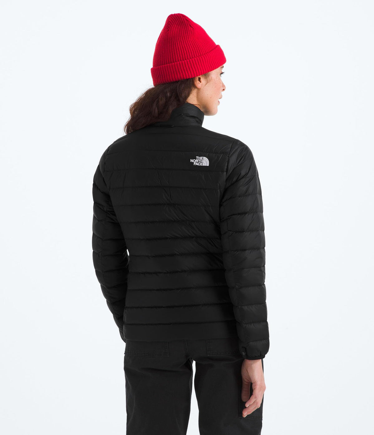 Women's Classic Down Jacket by The North Face – Small, Nylon, Tnf Black, Model NF0A8D3F
