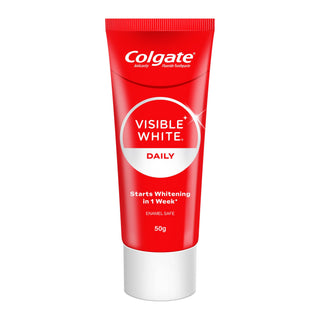 Visible White Toothpaste (50g) Teeth Whitening Starts in 1 Week by Colgate – 1.7 Ounce (Pack of 1), Model 1607778