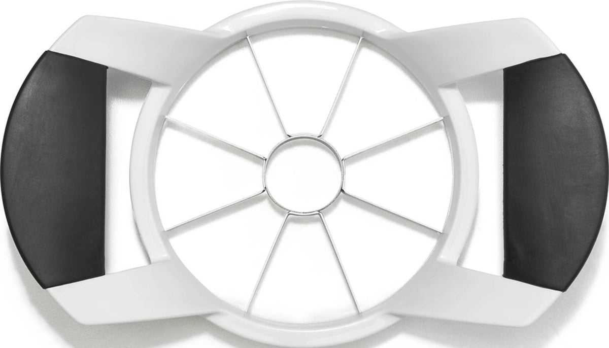Good Grips Apple Slicer by OXO – 1 Count, Stainless steel blades, White, Model 32681