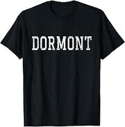 Dormont Vintage White Text Apparel T-Shirt