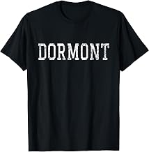 Dormont Vintage White Text Apparel T-Shirt
