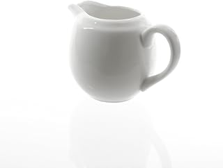 10 Strawberry Street WTR-166 Whittier Creamer (Set of 6), 11 oz, White