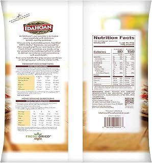 Idahoan Original Mashed Potato Flakes, 5 Pound -- 6 per case.