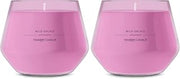 Yankee Candle Studio Medium Candle, Wild Orchid, 10 oz: Long-Lasting, Essential-Oil Scented Soy Wax Blend Candle | 40-65 Hours of Burning Time (Pack of 2)
