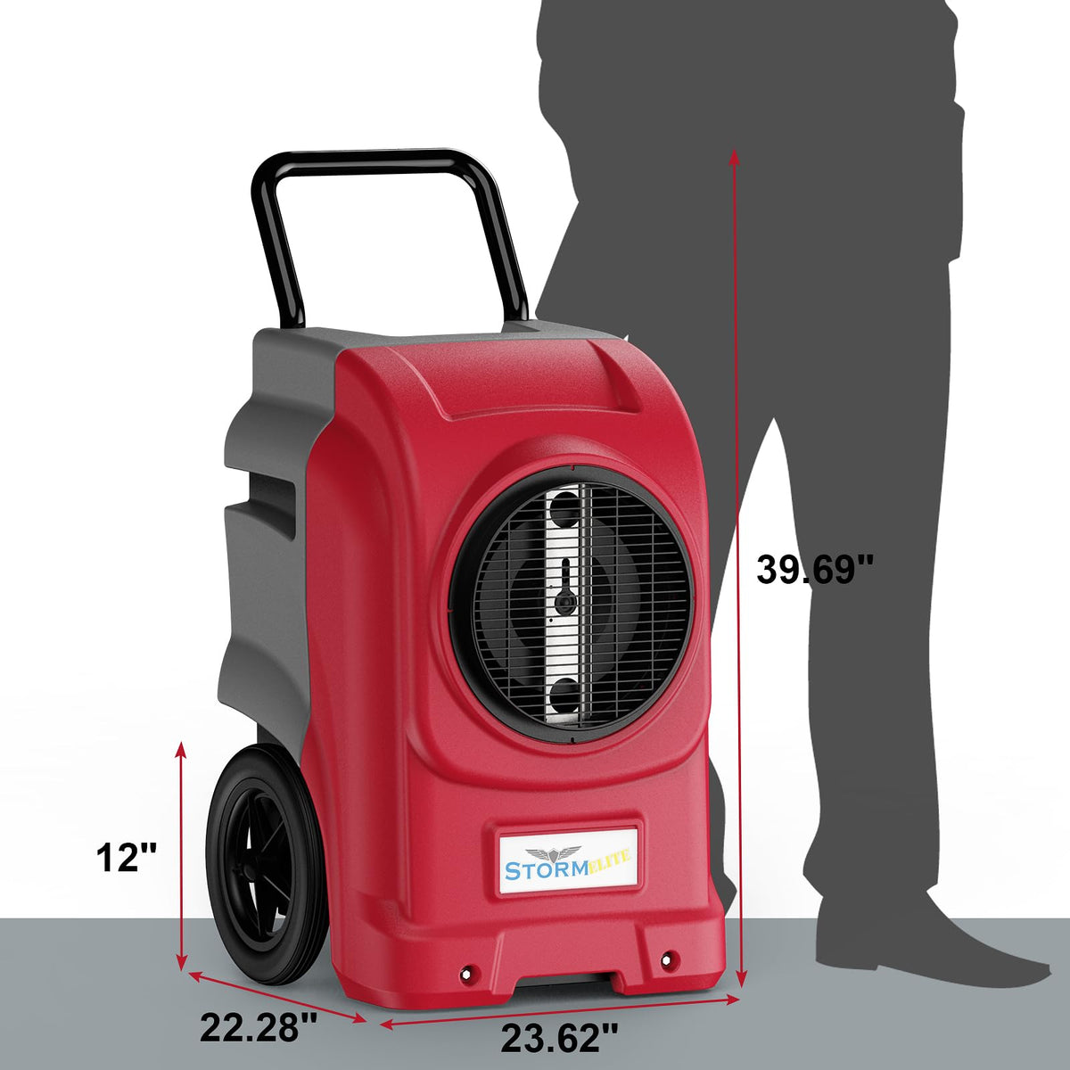 ALORAIR Blue and Grey / 17x 14x 23.1in / 110.0 pints Dehumidifiers