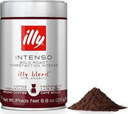 illy Ground Drip Coffee, Intenso Dark Roast, 8.8 oz
