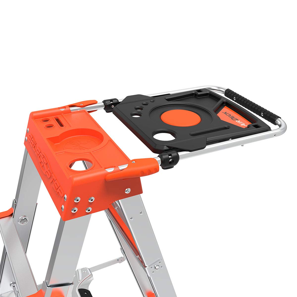 Select Step 6-10 ft Stepladder by Little Giant – 6'-10', Aluminum, Gray, Model 15109-001