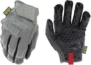 Mechanix Wear Box Cutter Cut Resistant Touchscreen Work Gloves Grey Large