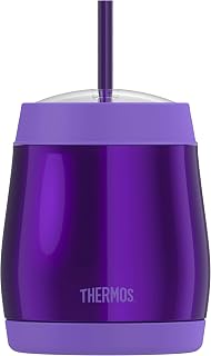 Thermos 16 Ounce Vacuum Insulated Cold Cup, Purple