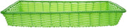 HUBERT Storage Basket Green, Rectangular - 18"L x 26"W x 4"H