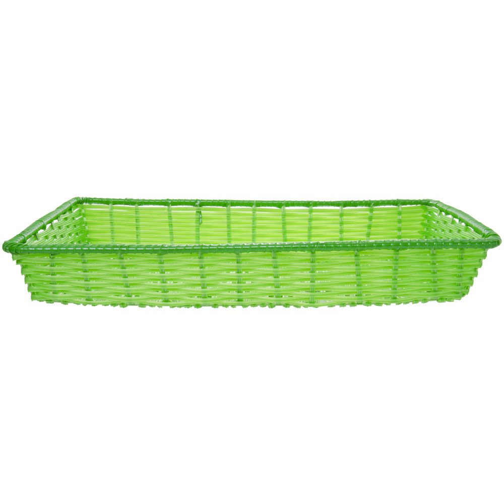 Storage Basket Green by HUBERT – Plastic, Green, Model K2004-26FT OG
