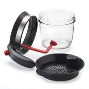 Fat Separator and 3-in-1 Baster Holiday Roasting Set by Cuisipro – Large, 4 cups, Tritan, Black, Pack of 2