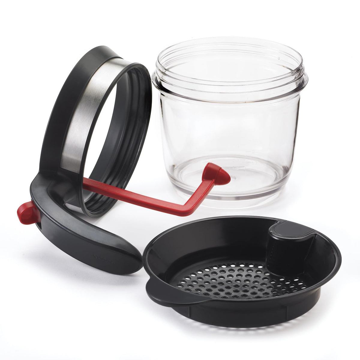 Fat Separator and 3-in-1 Baster Holiday Roasting Set by Cuisipro – Large, 4 cups, Tritan, Black, Pack of 2