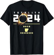 Abco Arkansas 2024 Total Solar Eclipse T-Shirt