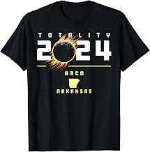 Abco Arkansas 2024 Total Solar Eclipse T-Shirt