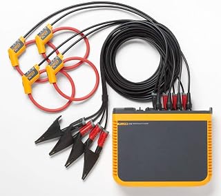 Fluke 1748/15/EUS Three-Phase Semi-Fixed Advanced Power Quality Logger, iFlex Current Probes, 1500A