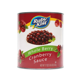 Sauce Cranberry Whole 6 no.10 Can by Clement Pappas – Medium, Pack of 6