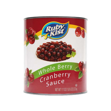 Sauce Cranberry Whole 6 no.10 Can by Clement Pappas – Medium, Pack of 6