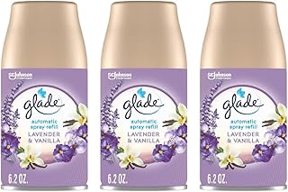 Glade Automatic Spray Refill - Lavender and Vanilla 6.2 oz. (Pack of 3)