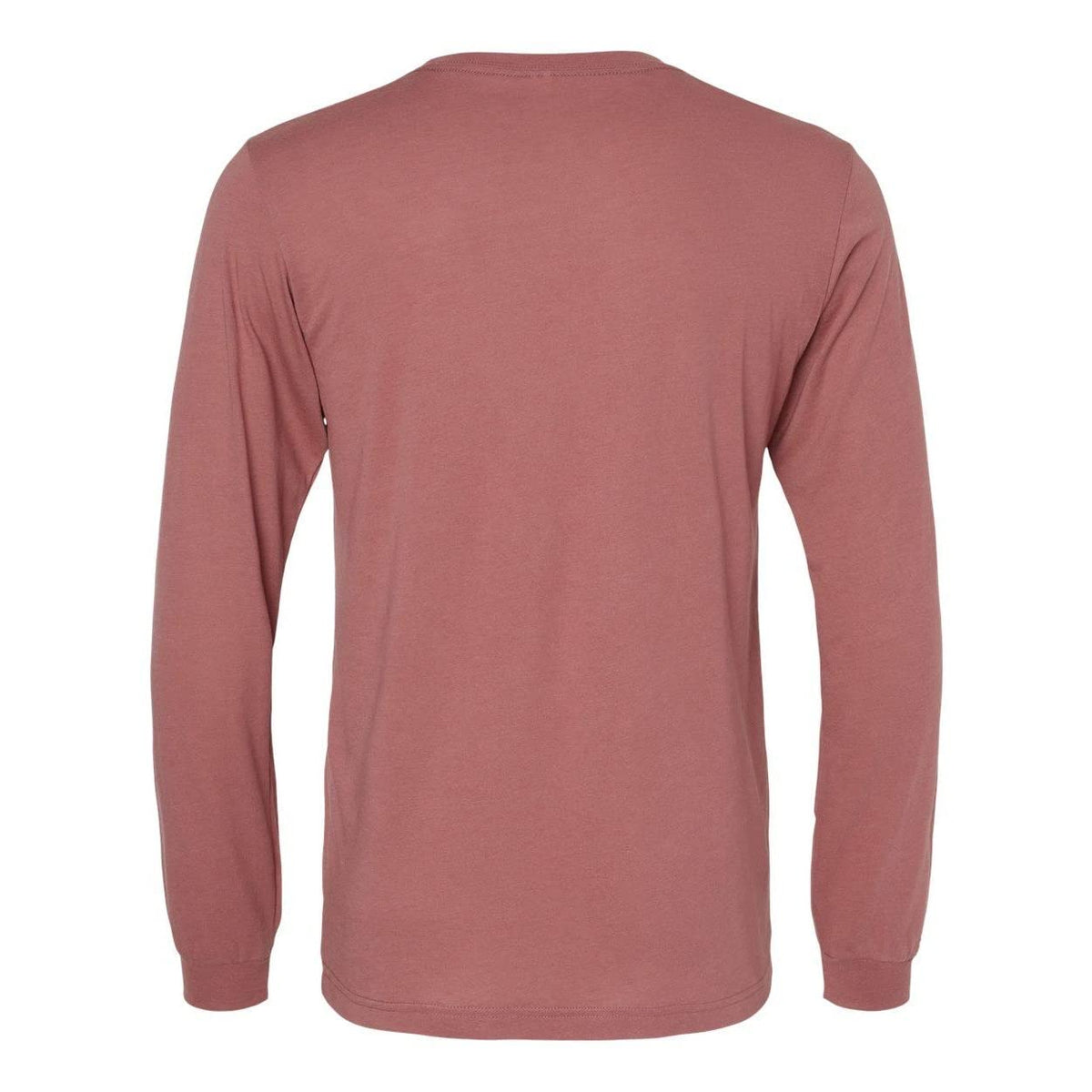 BELLA+CANVAS Mens Triblend Long Sleeve Tee by Bella + Canvas – 3X-Large, Polyester/airlume, Mauve Triblend, Model BNC-3513
