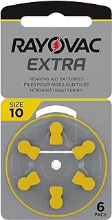 Rayovac Extra Advanced Size 10 Hearing Aid Battery (Pack 60 PCS)