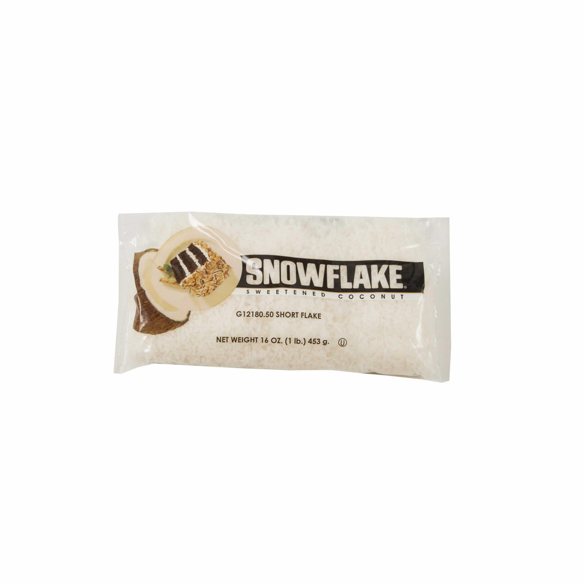 Snowflake Flake Sweetened Coconut 10 Bag 1 Pound by Golden Dipt – 16 Ounces, Pack of 10