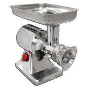 FTS12 Commercial Electric Meat Grinder by Omcan – 17.5 x 9.5 x 17.5 IN, Aluminum, Metallic, Model CCFTS12#1