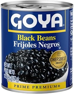 Goya Black Beans, Soups, Rice, 10.5 oz, 2-Pack