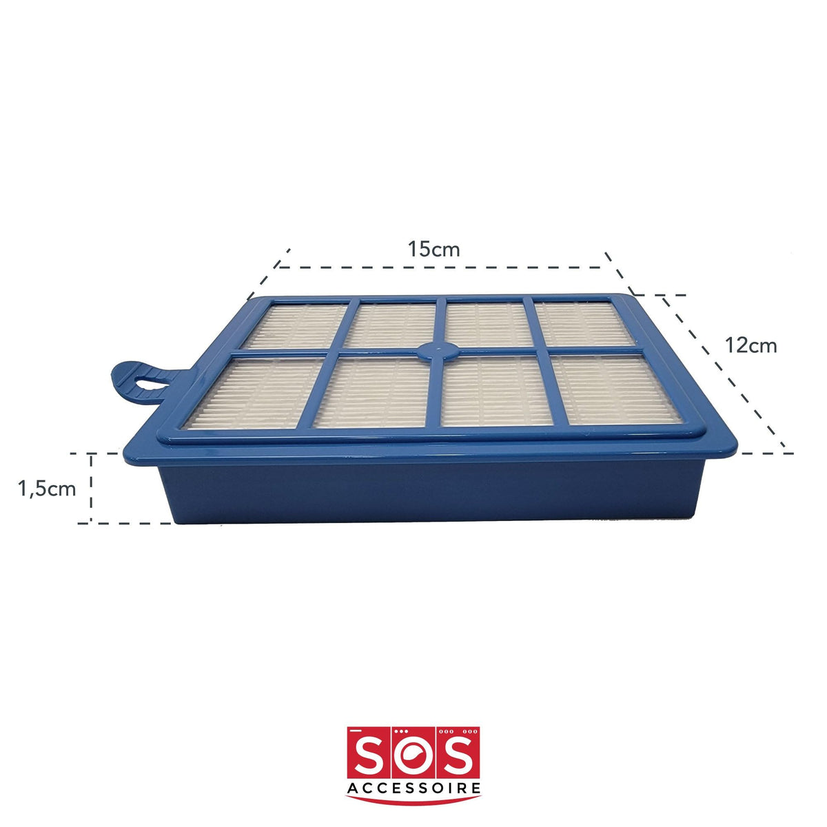 Original HEPA Filter Washable for Oxy3 Excellio by Electrolux – Hepa, White, Model EFH12W