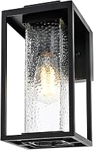 Elegant Lighting Philip 7" Outdoor Pendant in Black