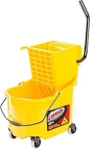 LIBMAN 933 Mop Bucket and Wringer Set,26 qt.