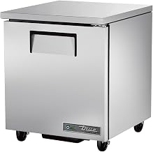 True TUC-27-HC Undercounted Solid Door Refrigerator with Hydrocarbon Refrigerant, 36" Height, 30.125" Width, 27.625" Length