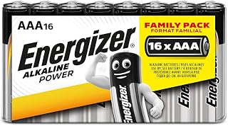 Energizer Battery AAA/LR03 Alkaline Powe 16-pak, 235395 (16-pak)