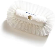 SPARTA 5-1/2" Tank and Kettle Scrub Brush Head Heavy-Duty Tile Brush, Handle Compatible (Sold Separately) for Access in Spacious Containers, Nylon Bristle, 9.5 x 5.5 x 4 Inches, White