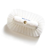 5-1/2" Tank and Kettle Scrub Brush Head Heavy-Duty Tile Brush by SPARTA – 9.5 Inches, Nylon, White, Model 4004200