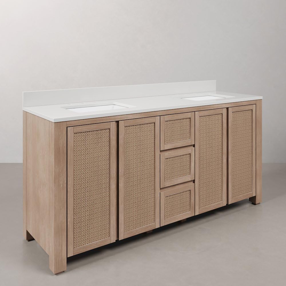 Water Creation 72" Width / Toffee Latte / 1 Bathroom Vanities