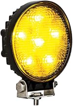 Buyers Products 1492116 4.5 Inch Round Amber LED Flood Light, 1350 Lumens