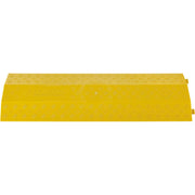 1-Channel Drop Over Cable Protector by Global Industrial – Polyvinyl Chloride, Yellow, Model TSH30109OR