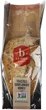 Labrea Bakery Limited Edition Toasted Sunflower Honey Bread Loaf, 16 Ounce -- 12 per case.