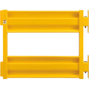 Self-Closing Guard Rail Safety Gate by Global Industrial – Alloy Steel, Yellow, Model 708372