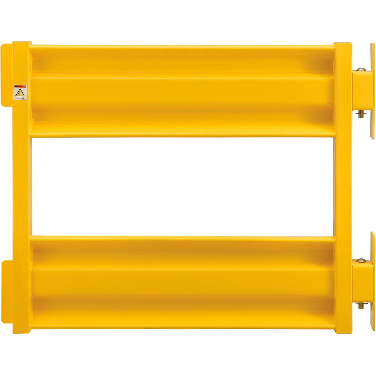 Self-Closing Guard Rail Safety Gate by Global Industrial – Alloy Steel, Yellow, Model 708372