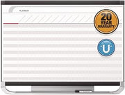 Quartet Prestige 2 Magnetic Total Erase Project Planner, 3 x 2 Feet Board with 16 Row/29 Column Chart (PP32P2)