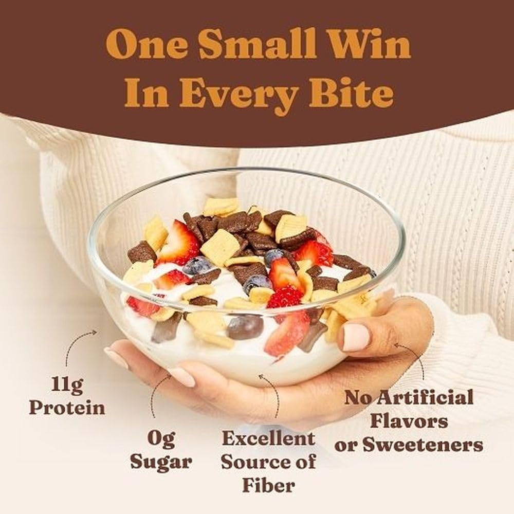 Chocolate Peanut Butter Keto Cereal: Keto Friendly by Catalina Crunch – 9 Ounce (Pack of 6), Pack of 6