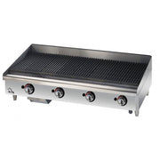 Star Gas Charbroiler - Radiant 48" Wx25-3/4 Dx15-1/2 H by Star Micronics – Stainless Steel, Model 6148RCBF