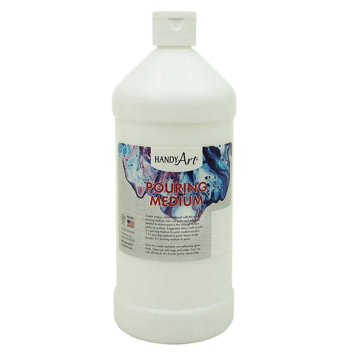 Pouring Medium by Handy Art – 32, Clear, Model RPC103176-2