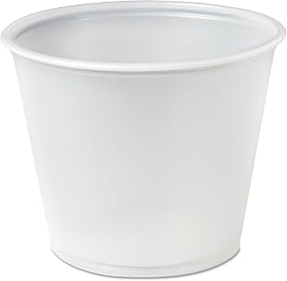DART Solo Soufflés Polystyrene Plastic Portion Cups, (10/250, 2500 Piece)