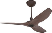 Big Ass Fans Haiku, 52" Diameter, Smart Indoor Ceiling Fan, Universal Mount- 12" Downrod (included) (Cocoa Bamboo/Bronze Hardware)