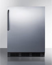 ACCUCOLD Summit Appliance 24” Refrigerator, 5.5 cu.ft. Capacity, Built-In, Undercounter, Commercial, Stainless Steel- FF6BK7SSTB