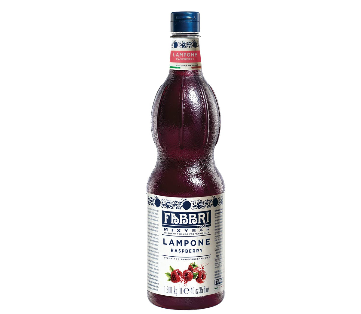 Flavoring Syrup by Fabbri – 35 Fl Oz (Pack of 1), red, Model mixybar-raspberry-syrup-oembed
